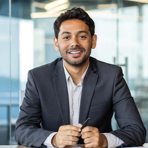Headshot of a professional business owner