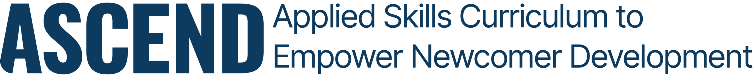 ASCEND Wordmark logo