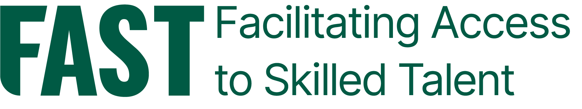 FAST Wordmark logo